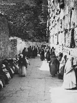 Wailing: Jews at the Wailing Wall, 1925