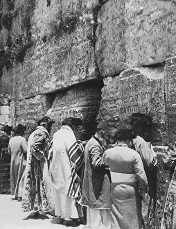 Wailing: Jews at the Wailing Wall, 1929