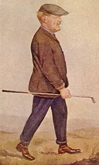 Blazer: J.H. Taylor with Club