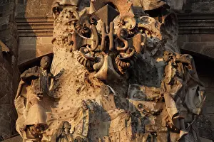 JHS (initials of Jesus), surrounded by angels