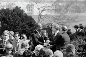 Menss: Jimmy Carter, Anwar Sadat, Menachem Begin