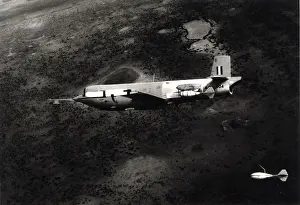Jindivik: Jindivik A92-404 in flight with ~Ginger tow