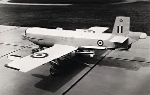Jindivik: Jindivik Mk2B A92-210 on its launch trolley