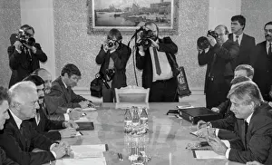 Shevardnadze: Jiri Dienstbier visits USSR