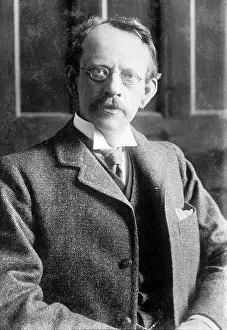 Knighted: J.J. Thomson, English Physicist