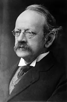 Knighted: J.J. Thomson, English Physicist