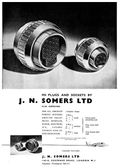 Sockets: J.N.Somers Electrical Components - M4 Plugs & Sockets