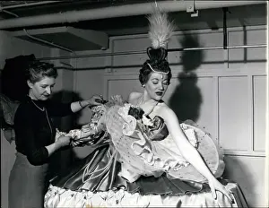 Underskirt: Jo Anne Lee dressing for Queen role