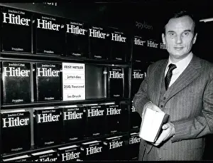 Editions: Joachim Fest, German historian and journalist, in Frankfurt