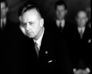 Joachim Von Ribbentrop Giving a Speech