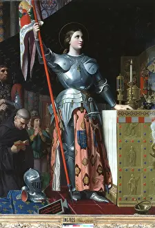 Ingres: Joan of Arc at the Coronation of Charles VII in
