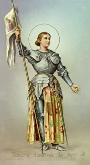 1412: Joan of Arc - Devotional Card