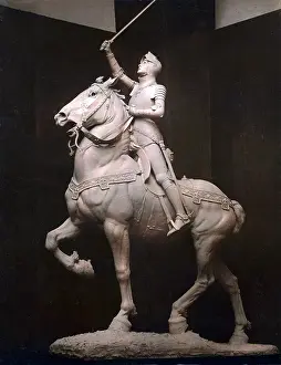 Huntington: Joan of Arc, Statue of Jeanne d'Arc, by ?