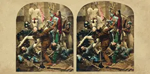 Melodramatic: Joan of Arc taken prisoner