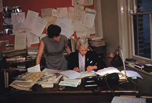 Retirement: Joan Bradbrooke, MBE, HonCRAeS, 1908-1971 (seated), Edit
