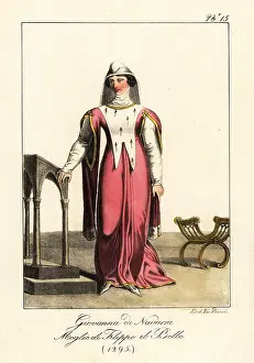Coif: Joan I of Navarre, 1295