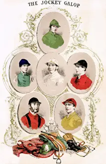 Stirrups: JOCKEY GALOP/VIGNETTES