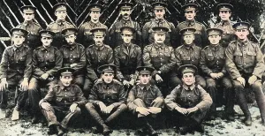 Mcmaster: Jockeys as troopers in the 19th Hussars, WW1