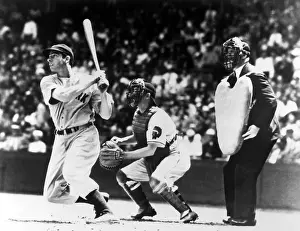 Dimaggio: Joe DiMaggio hitting safely in the 56th ?