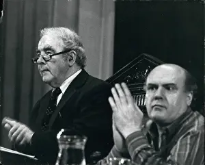 Gormley: Joe Gormley and Lawrence Daly at NUM conference