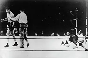 Sharkey: Joe Louis knockout victory over the