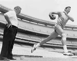 Quarterback: Joe Namath (b. 1943), quarterback with the ?