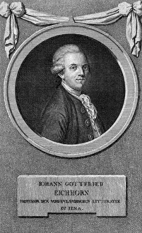 1752: JOHANN GOTTFR. EICHHORN