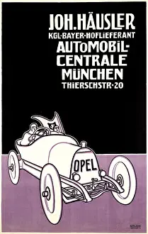 Automobil: Johann Hausler car advert