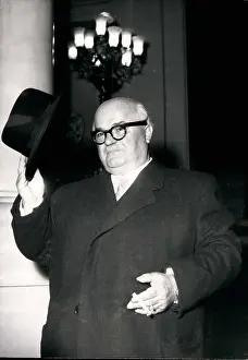 Sarre: Johannes Hoffman, Sarre PM, in Paris