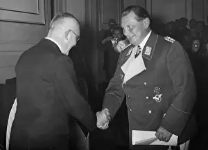 Schauspielhaus: Johannes Popitz and Hermann Goering, 1935