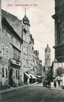 Jena: Johannisstrasse, Jena, Thuringia, Germany
