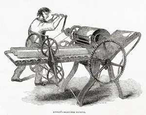 Piston: John Ainslie's tile machine 1846