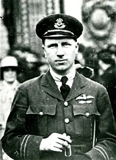 Alcock: John Alcock, British aviator