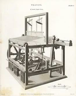 Steam Powered: John Austin's engine loom and shuttle, 18th century