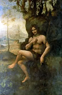 Regarded: John the Baptist, with the attributes of Bacchus