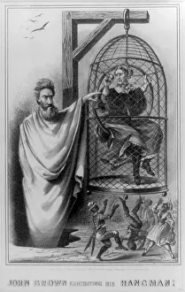 Harper: John Brown Exhibiting His Hangman, 1863