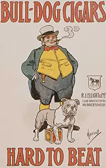 Archetypes: John Bull advertises Bulldog cigars