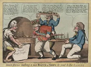 Enough: John Bull making a new batch of ships to send to the lakes