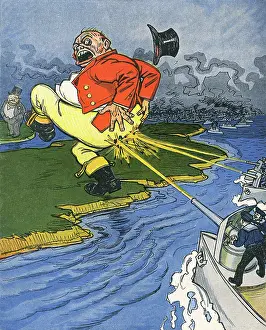 Hartlepool: John Bull Shot in Rear
