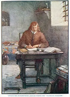 Jessica Talmage Collection: John Bunyan imprisoned