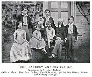 Candia: John Cadbury and his family