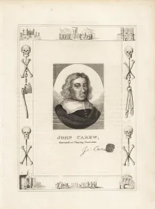 Roundhead: John Carew, executed at Charing Cross in 1660