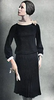Cavanagh: John Cavanagh day dress, 1965