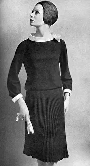 Cavanagh: John Cavanagh day dress, 1965