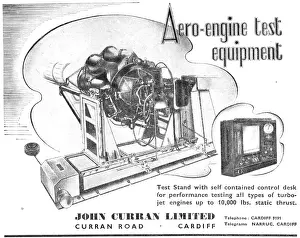 John Curran Aero-Engine Test Equipment. 1950