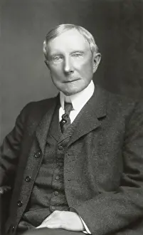 One Person: John D. Rockefeller, at the beginning of his 40