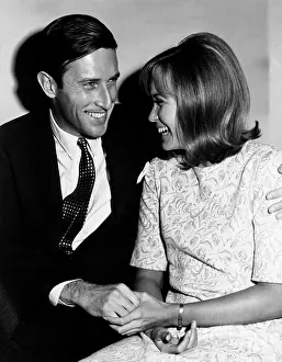 Great Grandson: John D. Rockefeller IV and Sharon Percy pose for