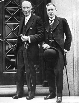 Entrepreneurs: John D. Rockefeller, Sr. and his son John D. Rockefeller