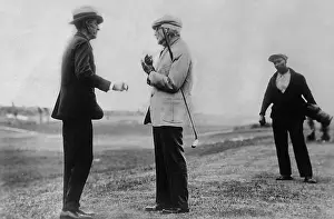 Davidson: John Davidson Rockefeller while playing golf, 1929