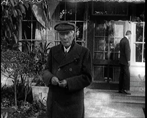 Davison: John Davison Rockefeller Walking Towards the Camera